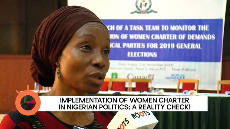 IMPLEMENTATION OF WOMEN CHARTER IN NIGERIAN POLITICS: A REALITY CHECK!