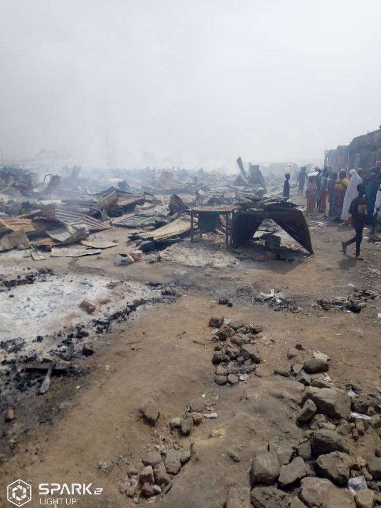 Traders Count Losses as Fire Guts Keffi Market