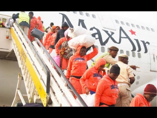 193 Stranded Nigerians In Libya Return