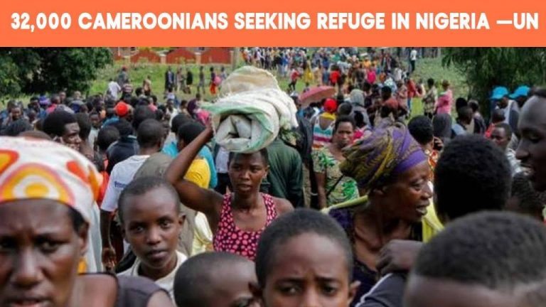 32,000 Cameroonians Seek Refuge In Nigeria-UN