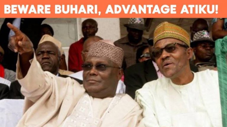 Buhari Beware, Advantage Atiku !