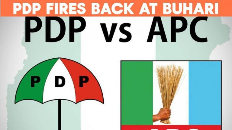 PDP Fires Back At Buhari