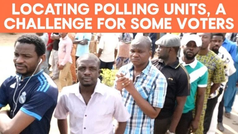 Locating Polling Units, A Challenge For Some Voters