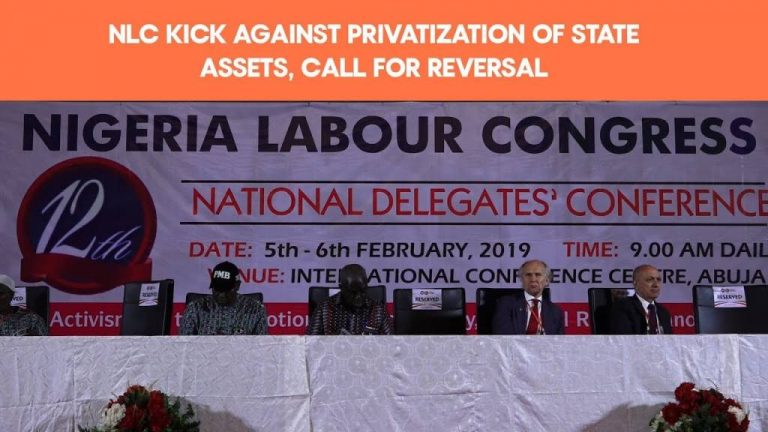 NLC Kick Against Privatization Of State Assets, Call For Reversal