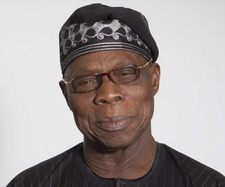 Obasanjo Votes, Declines to Speak to Journalists.