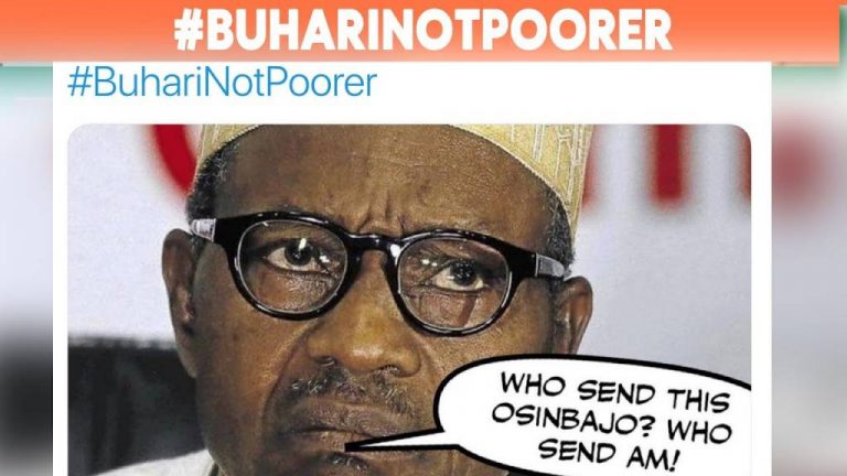 #BuhariNotPoorer