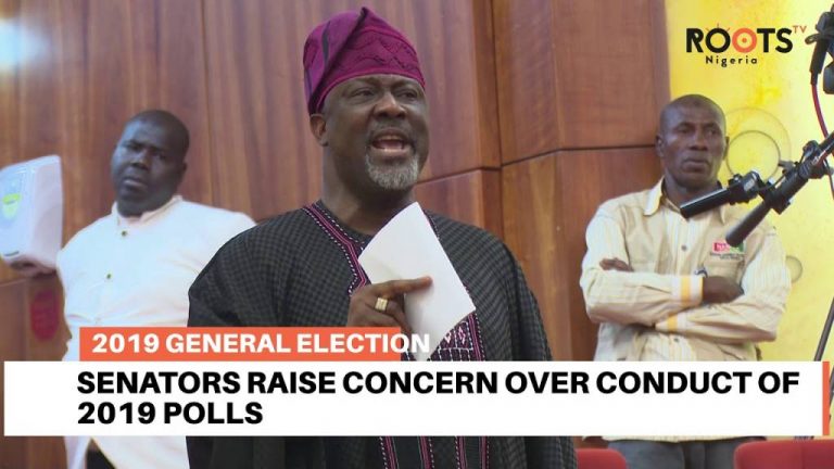 Dino Melaye Protests Militarisation Of 2019 Elections