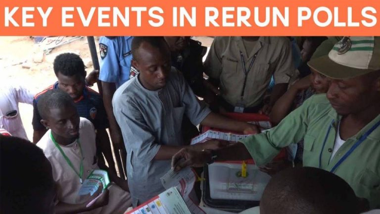 Key Events During the 2019 Supplementary Elections