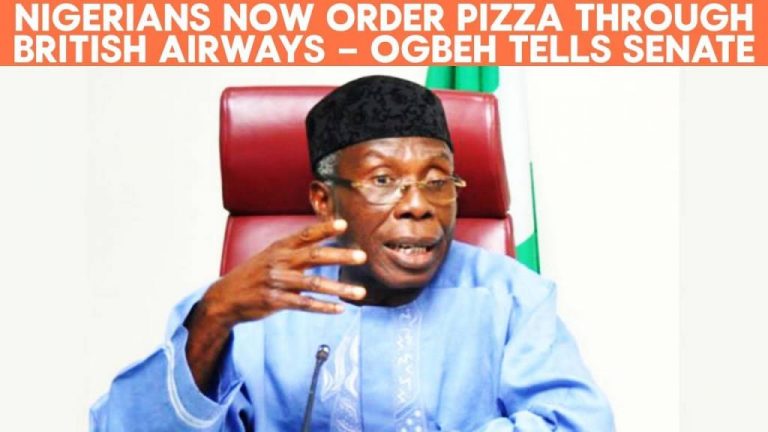 How Nigerians Order Pizza From London – Minister, Audu Ogbeh