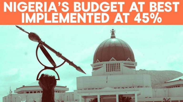 Nigeria’s Budget Implemented Below Average Yearly