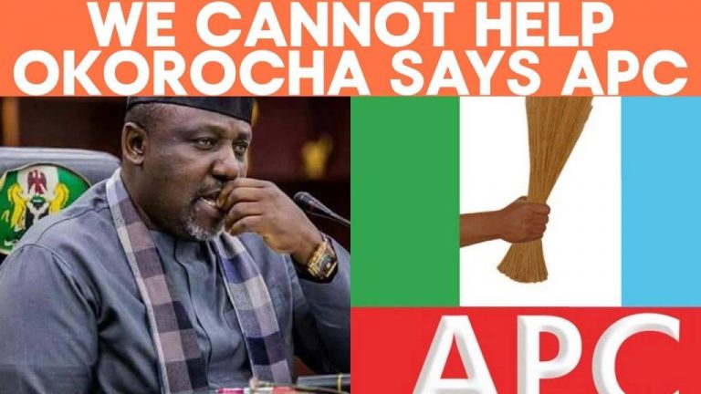 We Cannot Help Okorocha – APC