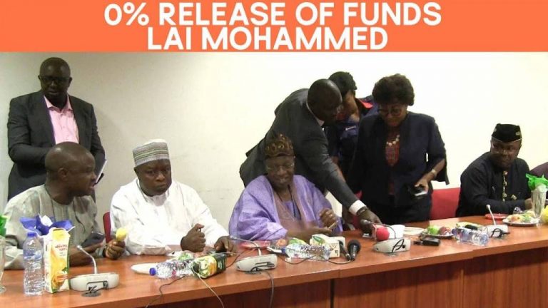 0% Release of Funds for sector in ministry of information and culture