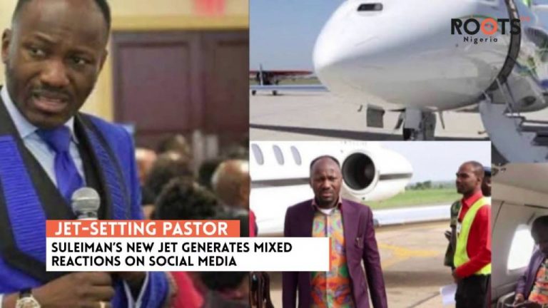 Once he preached against jet-owning… now Apostle Suleman owns one