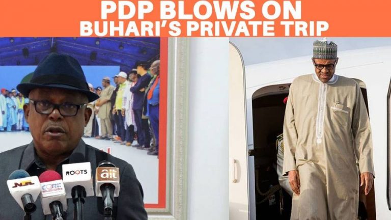 PDP blasts Buhari on Private Trip