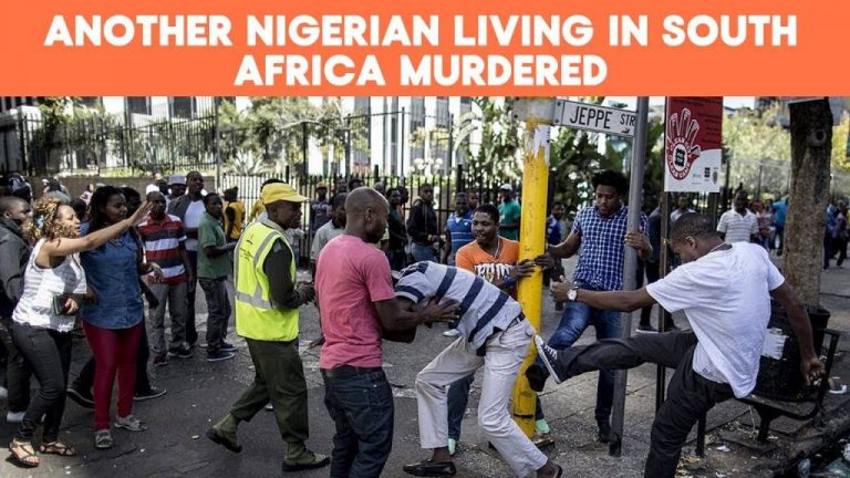 Another Nigerian shot dead in South Africa