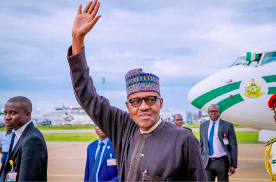 President Buhari on working visit to Lagos