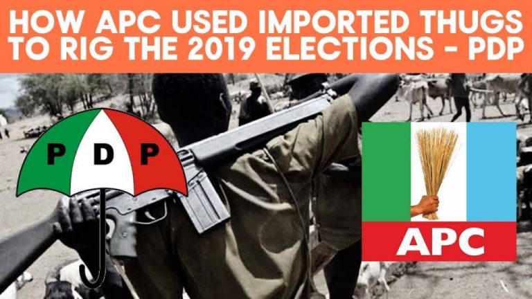 APC’s Thugs Are Responsible For Zamfara & Kaduna Armed Banditry- PDP