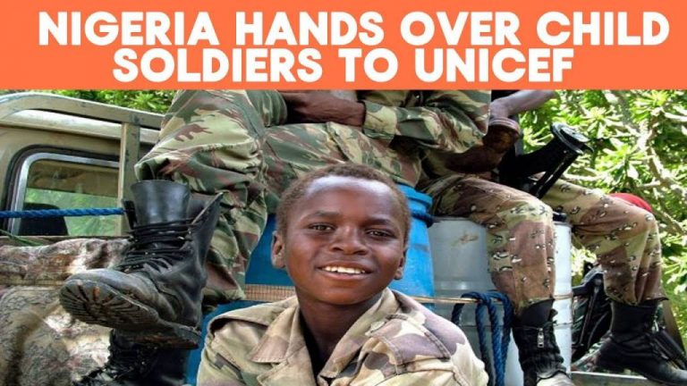 894 Child Soldiers Freed In Borno