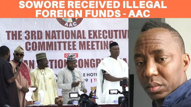 Sowore sacks Party Members who ‘sacked’ Him