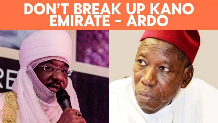 Don’t Break Up Kano Emirate – Ardo