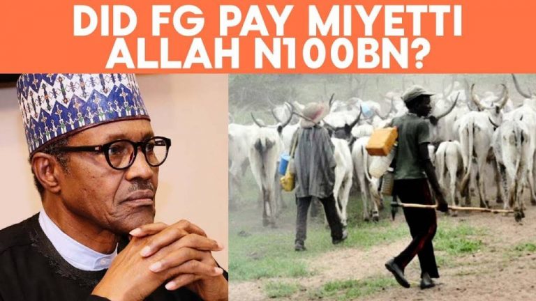 We Did Not Receive Money from FG – MIYETTI ALLAH