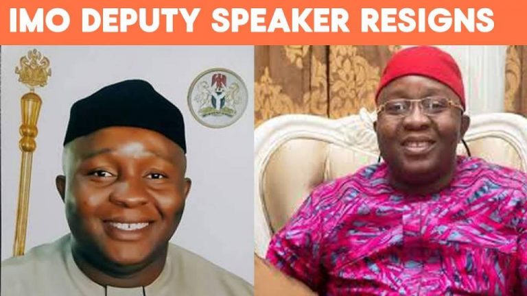 Imo Deputy Speaker Resigns