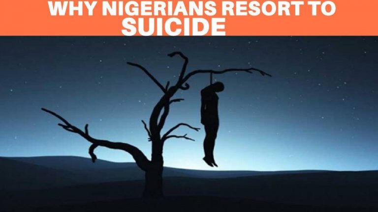 Why Nigerians Resort to Suicide