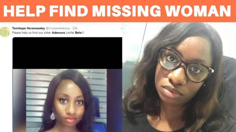 Desperate search for missing woman #HelpFindAdewura