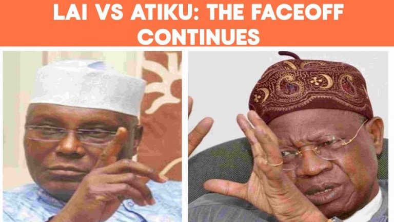 Lai vs Atiku The Faceoff Continues