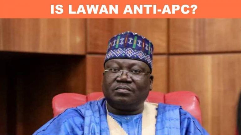 Could Lawan Be a PDP Mole?