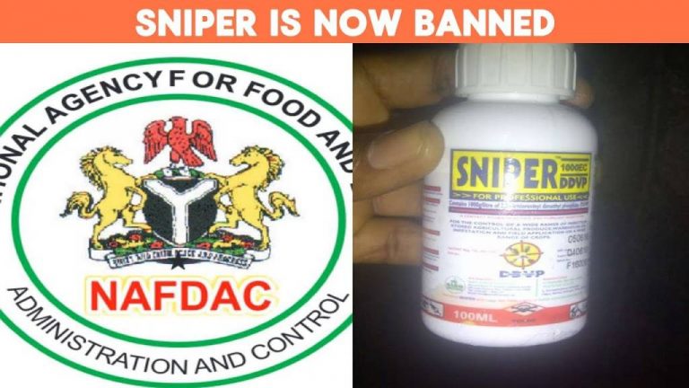 NAFDAC Bows To Pressure, Finally Bans Sniper