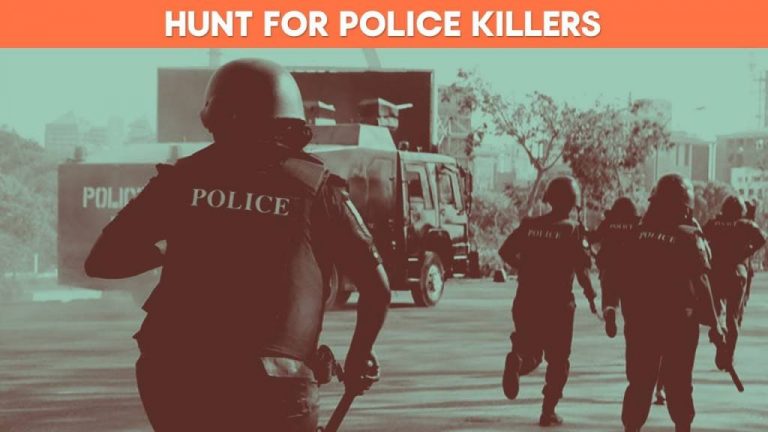 Manhunt for Killers of Four Police Officers