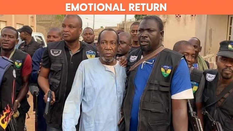 WATCH: Emotional return of kidnapped Musa Umar Uba