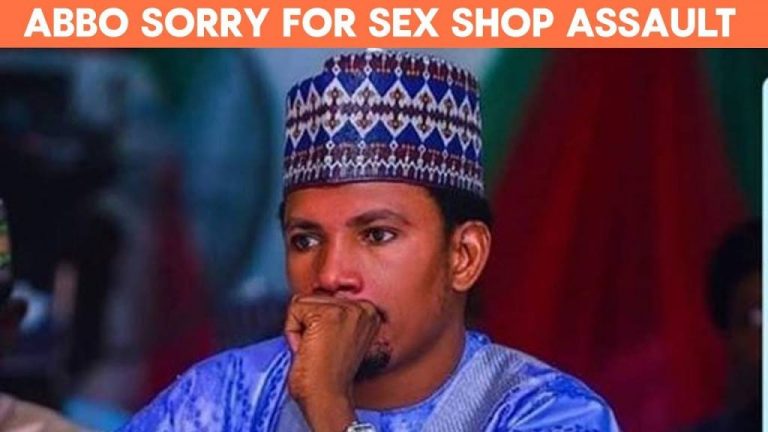 Abbo Begs For Forgiveness For Sex Shop Assault