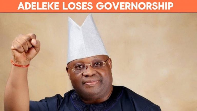 Adeleke Loses Governorship