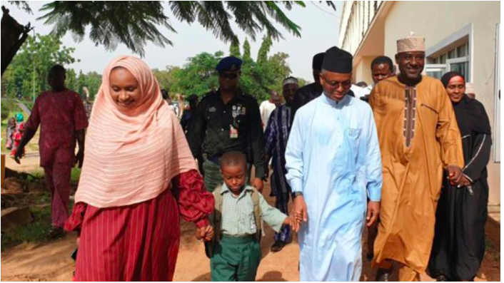 El’Rufai Enrols Son in Public school