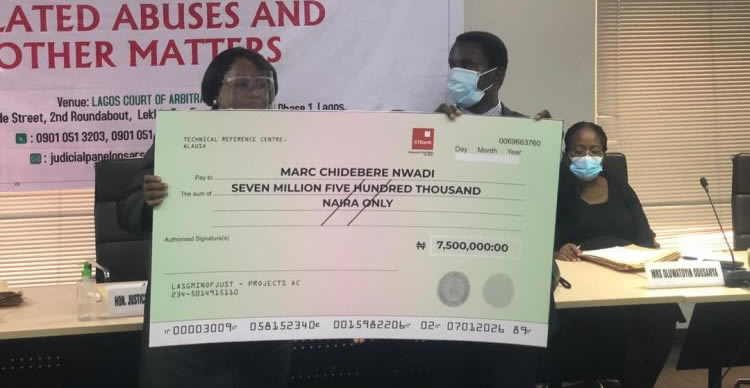 #EndSARS: Lagos panel awards N7.5m to petitioner unduly detained for 6 yrs