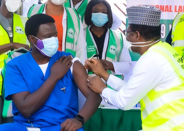 Nigeria begins COVID-19 vaccination in Abuja