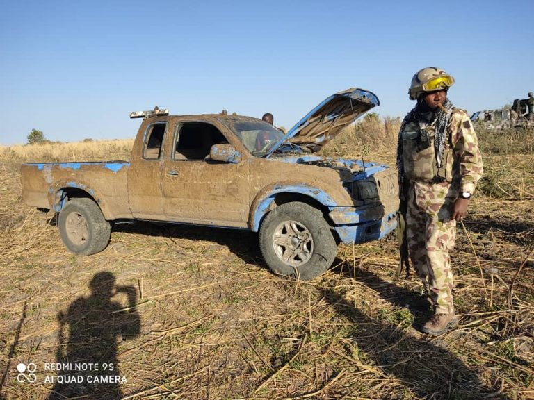 Insecurity: Troops clear bandits enclave, kill scores, seize arms in Borno