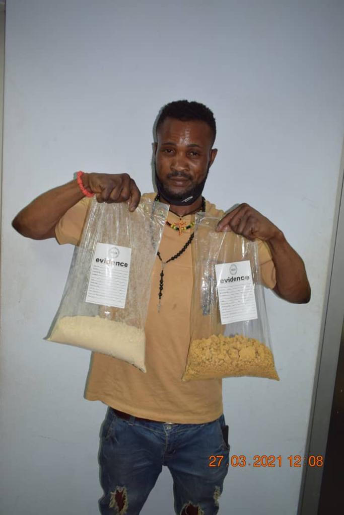 Drug trafficker intercepted at Abuja airport with N564m heroin