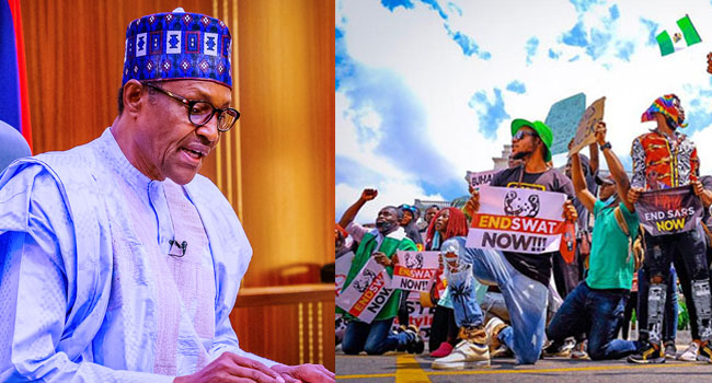 #EndSARS protest was a plot to remove me from office – President Buhari