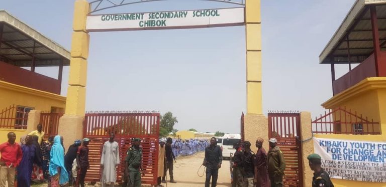 Buhari commissions reconstructed Chibok Secondary School after 7 years